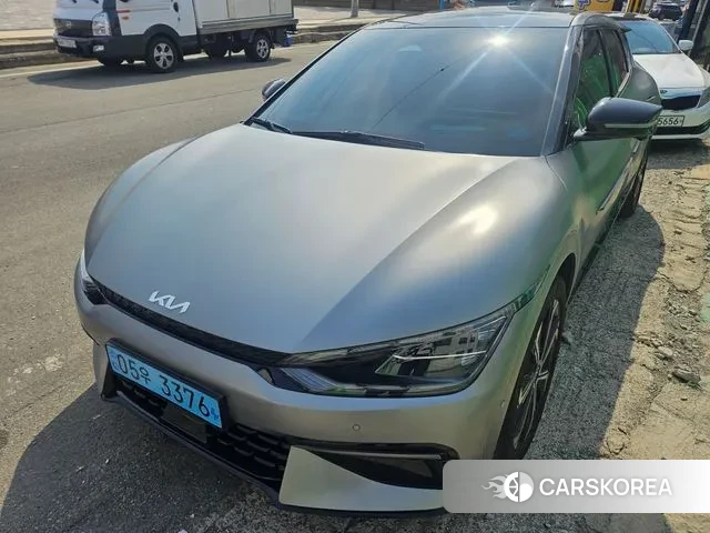 Kia EV6 2022 Серый из Кореи