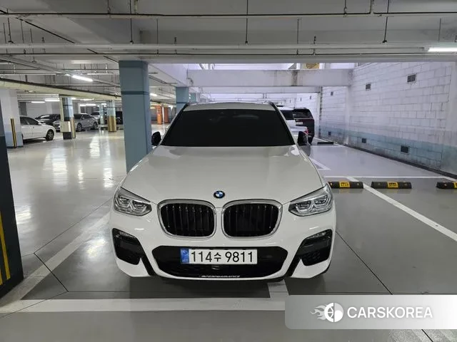 BMW X3 (G01) 2021 Белый из Кореи