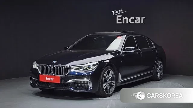 BMW 7 Series (G11) 2018 Черный из Кореи