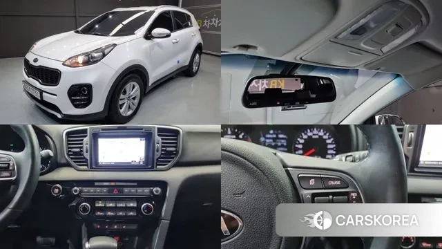 Kia Sportage 4th Generation 2018 Белый из Кореи