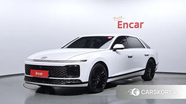 Hyundai Grandeur Hybrid (GN7) 2023 Белый из Кореи