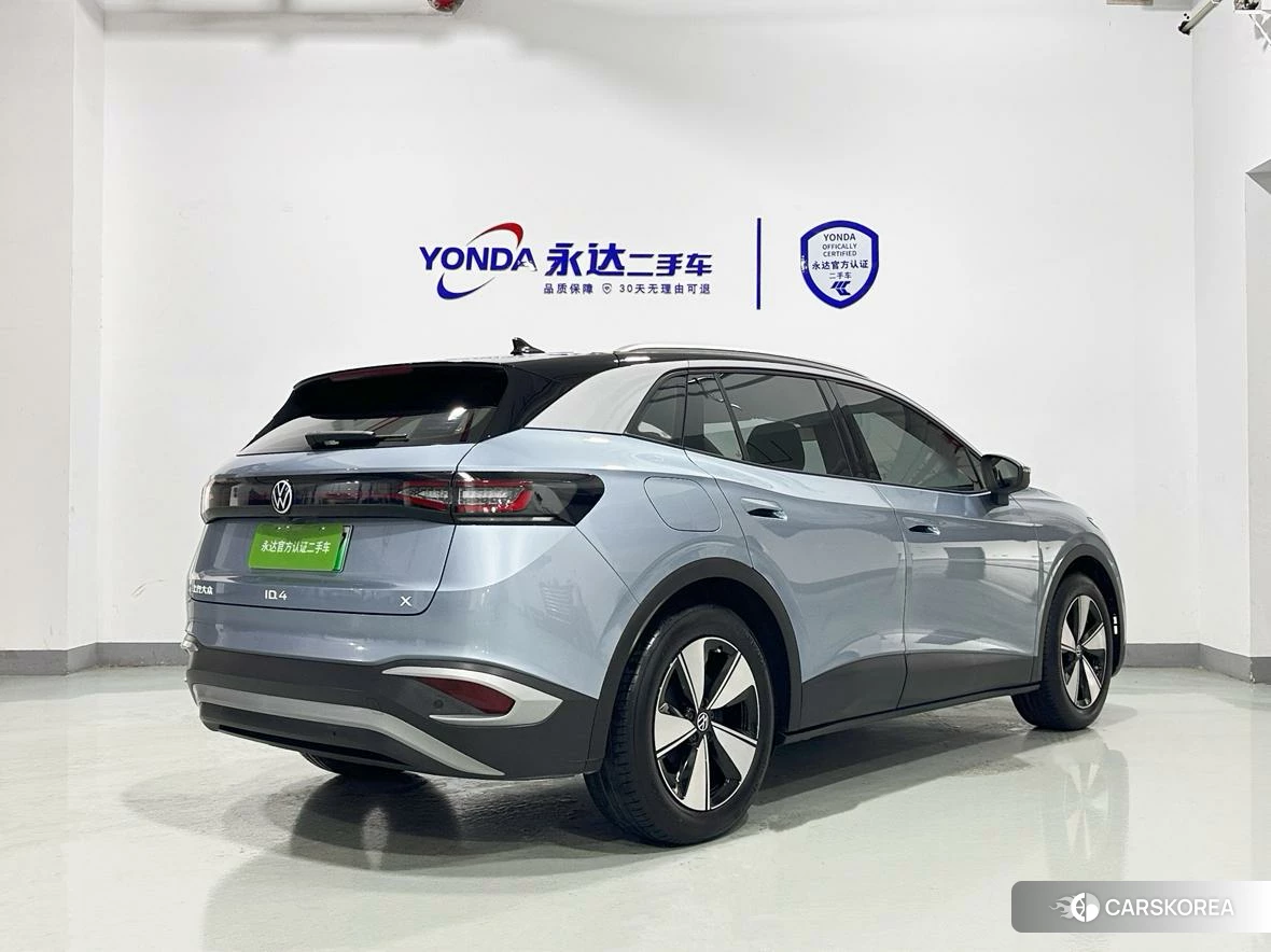 Volkswagen ID.4 X 2024 Синий из Китая