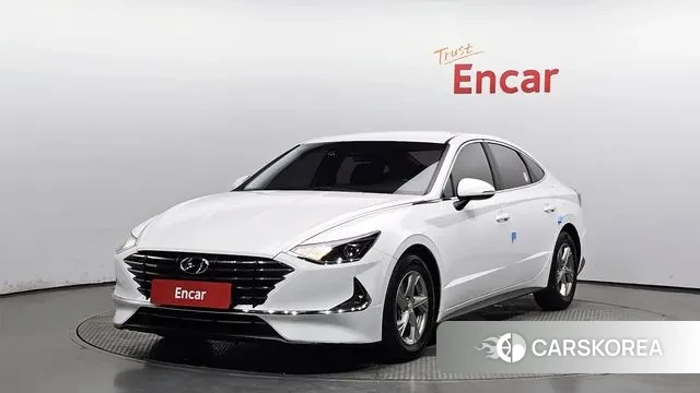 Hyundai Sonata (DN8) 2019 Белый из Кореи