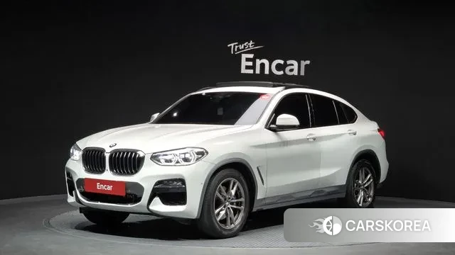 BMW X4 (G02) 2021 Белый из Кореи