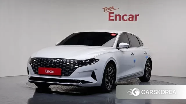 Hyundai The New Grandeur IG Hybrid 2021 Белый из Кореи