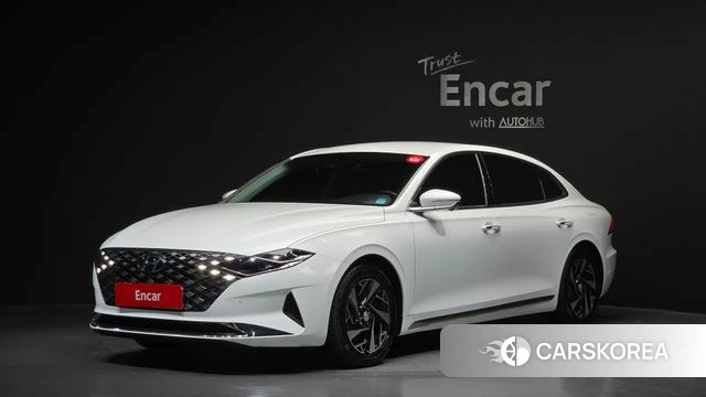 Hyundai The New Grandeur IG Hybrid 2022 Белый из Кореи