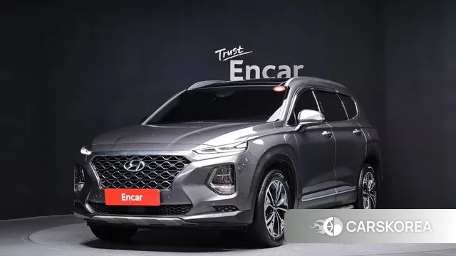 Hyundai Santa Fe TM 2019 Серый из Кореи