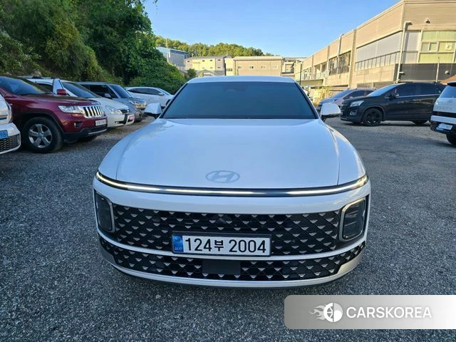 Hyundai Grandeur Hybrid (GN7) 2024 Белый из Кореи