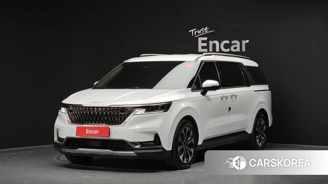 Kia Carnival 4th generation 2023 Белый из Кореи