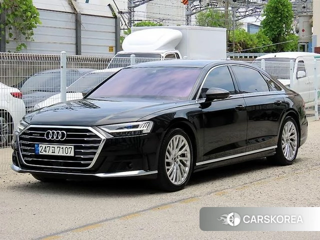 Audi A8 (D5) 2021 Черный из Кореи