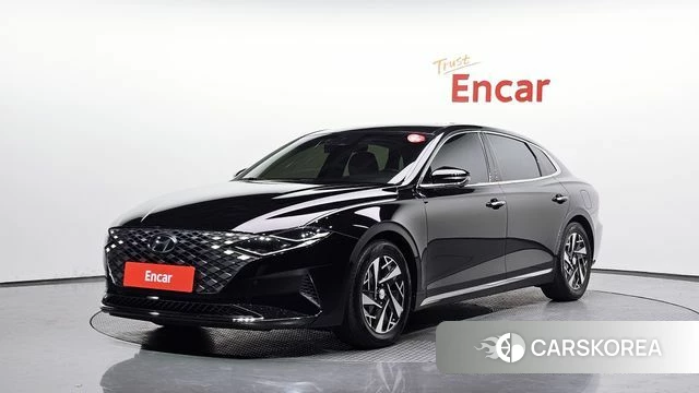 Hyundai The New Grandeur IG Hybrid 2022 Черный из Кореи