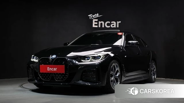 BMW i4 2024 Черный из Кореи