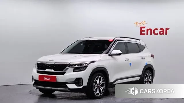 Kia Seltos 2022 Белый из Кореи