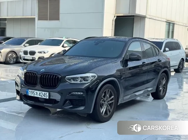 BMW X4 (G02) 2021 Черный из Кореи