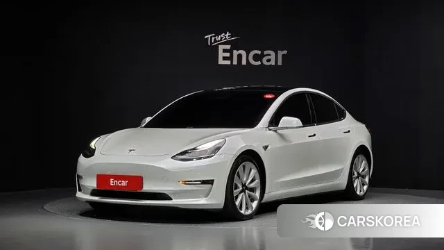 Tesla Model 3 2020 Белый из Кореи
