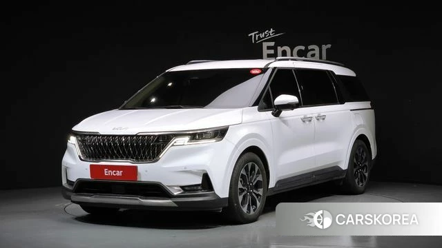 Kia Carnival 4th generation 2022 Белый из Кореи