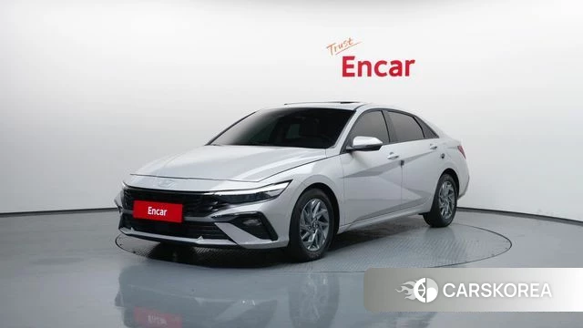 Hyundai The New Avante (CN7) 2024 Серебряный из Кореи