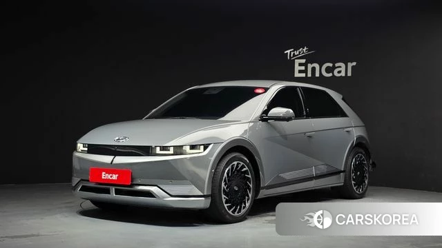 Hyundai Ionic 5 2022 Серебристо-серый из Кореи
