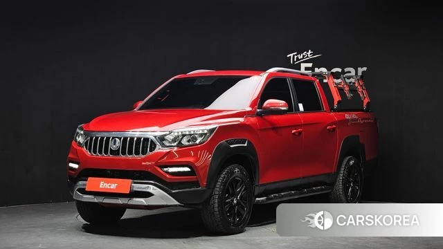 Ssangyong Rexton Sports Cannes 2020 Красный из Кореи