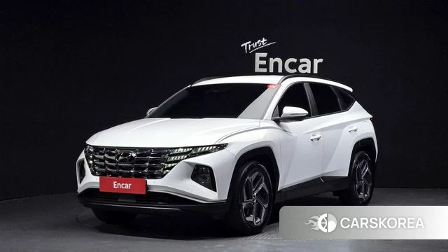 Hyundai Tucson (NX4) 2021 Белый из Кореи