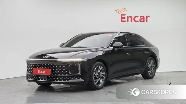 Hyundai Grandeur (GN7) 2023 Черный из Кореи