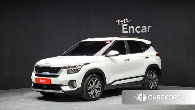 Kia Seltos 2021 Белый из Кореи