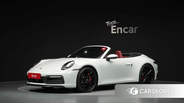 Porsche 911(992) 2022 Белый из Кореи