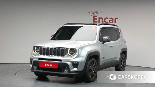 Jeep Renegade 2020 Серебристо-серый из Кореи