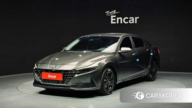 Hyundai Avante (CN7) 2022 Серый из Кореи