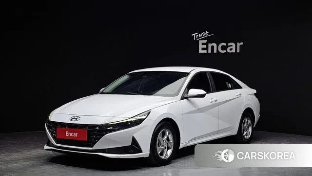 Hyundai Avante (CN7) 2022 Белый из Кореи