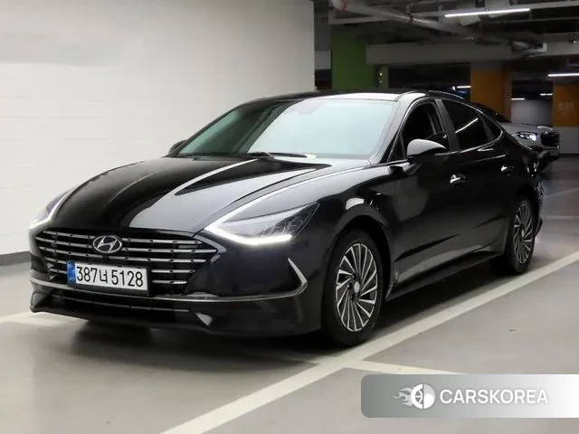 Hyundai Sonata Hybrid (DN8) 2023 Черный из Кореи