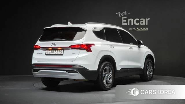 Hyundai The New Santa Fe 2022 Белый из Кореи