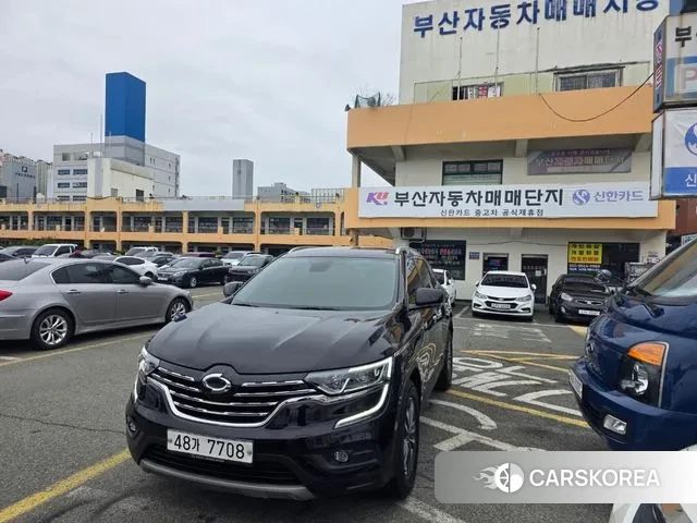 Renault Korea (Samsung) QM6 2018 Фиолетовый из Кореи
