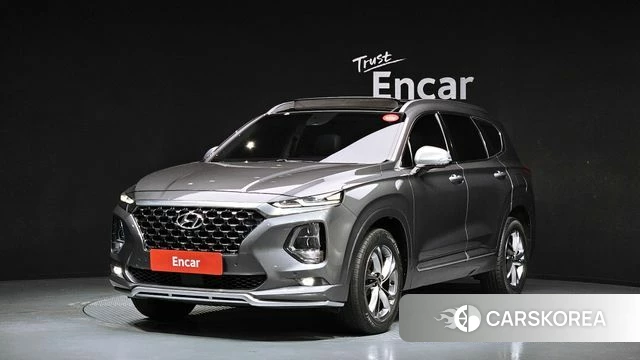 Hyundai Santa Fe TM 2018 Серый из Кореи