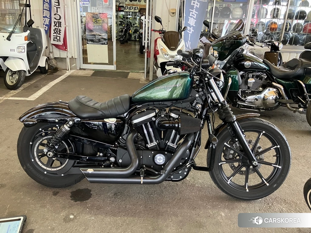 Проданный Harley-Davidson Sportster XL883N 2018 из Японии, фото 2