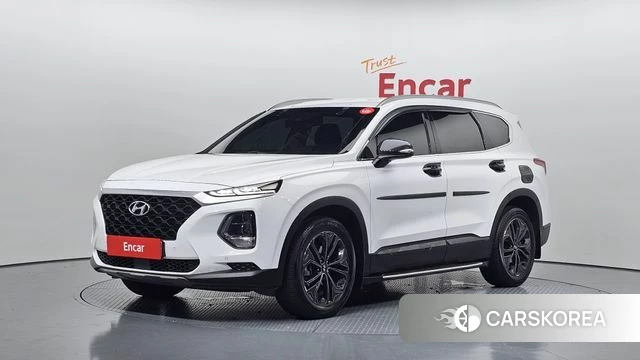 Hyundai Santa Fe TM 2018 Белый из Кореи