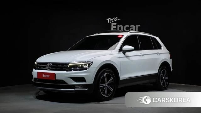 Volkswagen Tiguan second Generation 2019 Белый из Кореи
