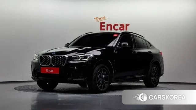 BMW X4 (G02) 2023 Черный из Кореи