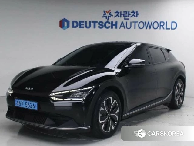 Kia EV6 2021 Черный из Кореи