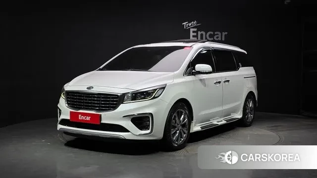 Kia The New Carnival 2019 Белый из Кореи