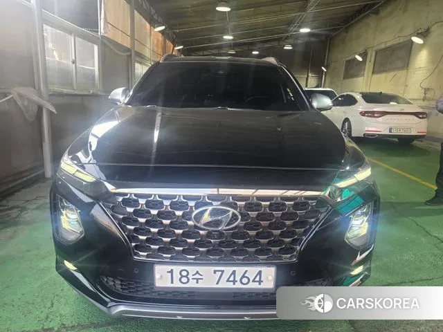 Hyundai Santa Fe TM 2019 Черный из Кореи