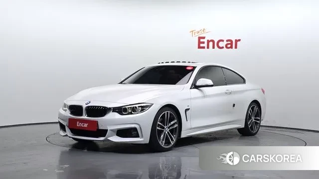 BMW 4 Series (F32) 2018 Белый из Кореи