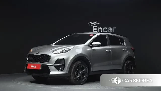 Kia Sportage The Bold 2021 Серебристо-серый из Кореи