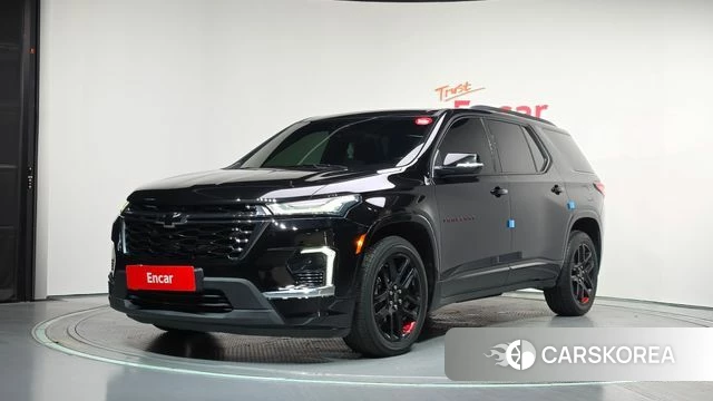 Chevrolet (GM Daewoo) Traverse 2022 Черный из Кореи
