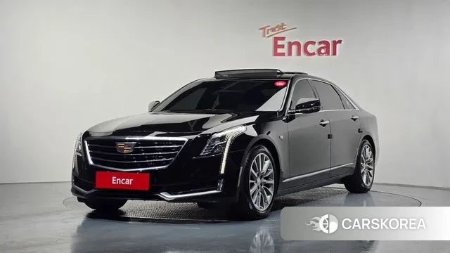 Cadillac CT6 2018 Черный из Кореи