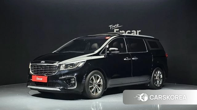 Kia The New Carnival 2019 Черный из Кореи