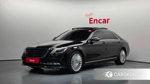 Mercedes-Benz S-Class W222 2019 Черный из Кореи
