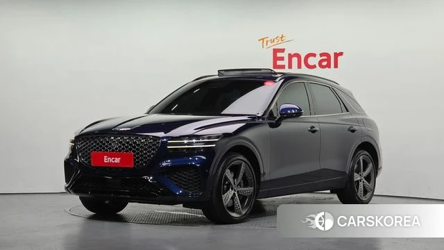 Genesis GV70 2022 Синий из Кореи