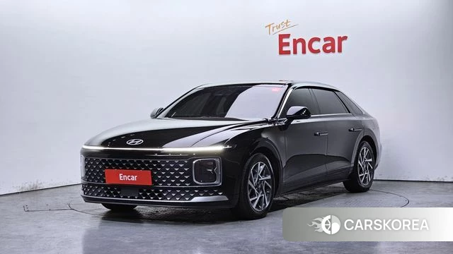 Hyundai Grandeur (GN7) 2023 Черный из Кореи