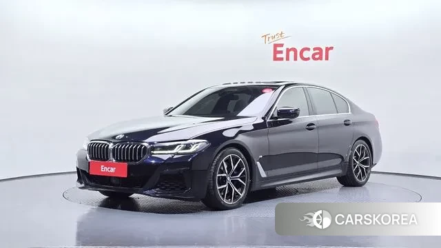 BMW 5 Series (G30) 2023 Черный из Кореи